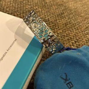 Fitbit Flex 2 Silvertone Metal Bracelet